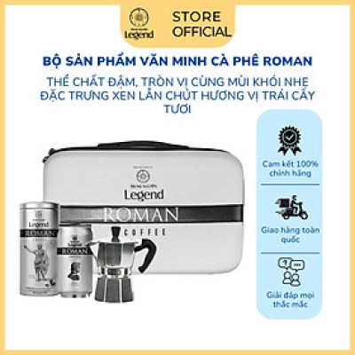 Trung Nguyên Legend - Bộ Sản Phẩm Trung Nguyên Legend Văn Minh Cà Phê Roman