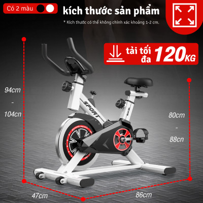 BG-MÀN HÌNH-Xe đạp tập thể thao đa năng trong nhà SPINING BIKE ELITE 03 mới (hàng nhập khẩu)