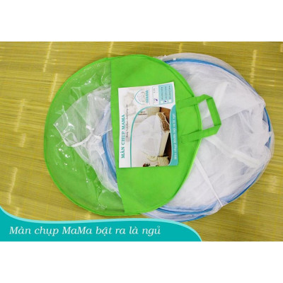 Mùng Chụp Màn Chụp Tự Bung MỘC MIÊN 1m6 x 2m - Đỉnh Rộng 