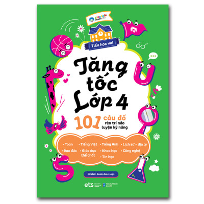 Trạm Đọc | Bộ Sách Tiểu Học Vui : Tự Tin Lớp 1 + Vững Vàng Lớp 2 + Bứt Phá Lớp 3 + Tăng Tốc Lớp 4