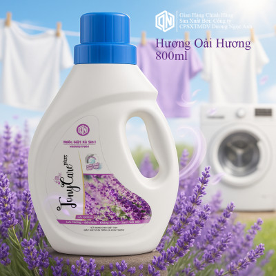 Nước giặt Tonycare 800ml – Hương Oải Hương dịu nhẹ, sạch sâu, lưu hương bền lâu – Chính hãng Tonycare