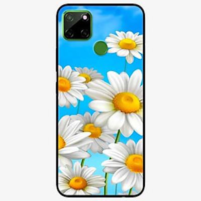 Ốp lưng dành cho Realme C12 mẫu Hoa Trắng Trời Xanh