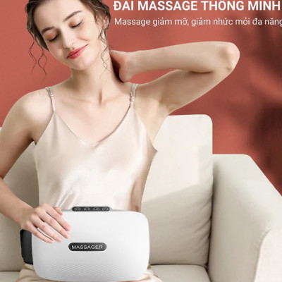 Đai Massage tan Mỡ Bụng MISUKO BM-B45 Đai Rung tan Mỡ Bụng Kết Hợp Nhiều Chế Độ Massage Và Nhiệt Giúp Đánh Tan Mỡ Bụng