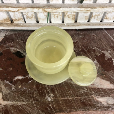 Chén, ly uống trà đá ngọc onyx