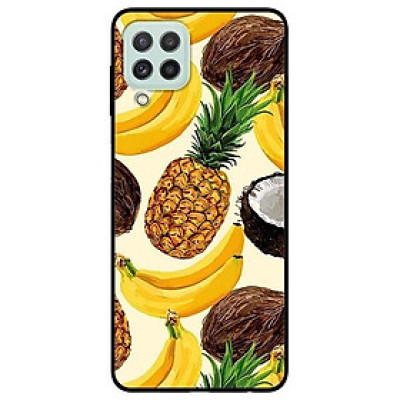 Ốp lưng dành cho Samsung A22 - Samsung S21 FE mẫu Dừa Chuối Dứa