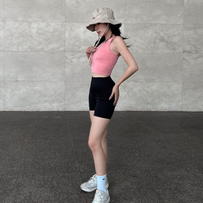 Áo croptop nữ Fitme Meta ba lỗ kiểu dáng ôm body tập gym yoga chất liệu thun cao cấp, thấm hút tốt