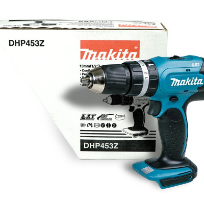 Máy khoan búa, vặn vít dùng pin(18v) Makita DHP453Z(Không kèm Pin sạc)