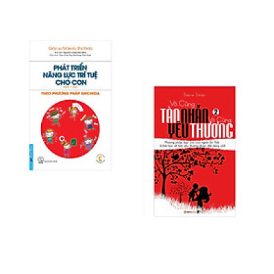 Combo 2 cuốn sách: Phát Triển Năng Lực Trí Tuệ Cho Con - Theo Phương pháp Shichida + Vô Cùng Tàn Nhẫn Vô Cùng Yêu Thương Tập 2