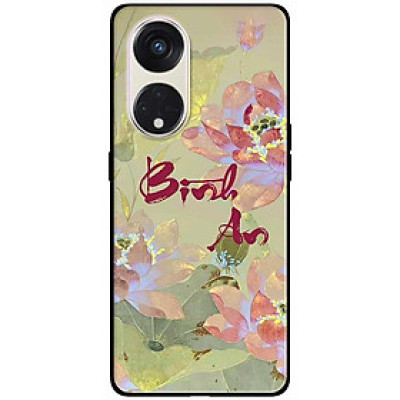 Ốp lưng cho Oppo Reno 2Z, 2F - 6z - 7z 5G - 8z 5G - A96 5G - 8T 4G - 8T 5G - Sen Bình An - Hàng Chính Hãng