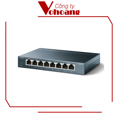 Bộ Chia Tín Hiệu Swich TP-Link SG108 Để Bàn 8 Cổng 10/100/1000Mbps - Hàng Chính Hãng