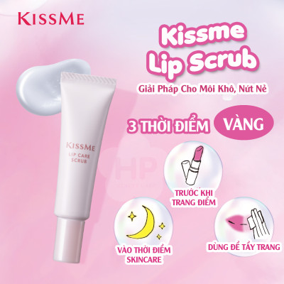 Kem Tẩy Tế Bào Da Chết Cho Môi Kissme Puchi Mochi Lips Scrub (Tuýp 10 G)