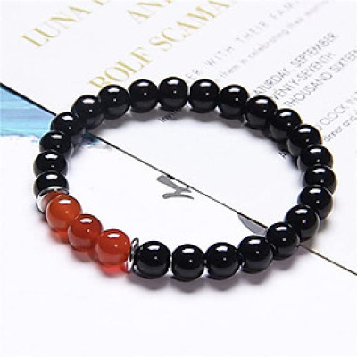 Vòng tay đá phong thủy Tam Tài cho Nam Nữ công sở làm trang sức chiêu Tài hút Lộc ANTT001