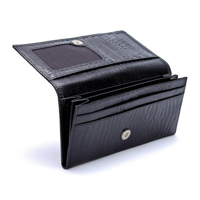 Ví Nữ Huy Hoàng HT3102 (9 x 18.5 cm) - Đen