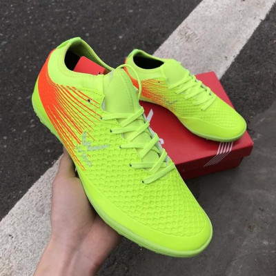 Giày bóng đá thể thao wwika FFlash xanh chuối mẫu giày đá phủi cao cấp