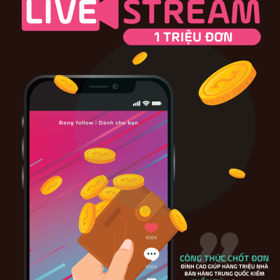 Công Thức Livestream 1 Triệu Đơn - Công Thức Chốt Đơn Đỉnh Cao Giúp Hàng Triệu Nhà Bán Hàng Trung Quốc KIẾM TIỀN TỶ Mỗi Tháng