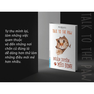 Sách - Nhân Duyên Mèo Định - Talk To The Paw