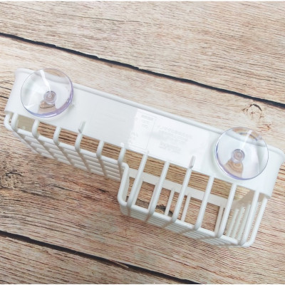 Combo 2 giá để xà bông, giẻ rửa bát 2 ngăn + Set 02 Miếng mút rửa chén bát hàng Nội Địa Nhật Bản