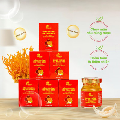 Đông Trùng Hạ Thảo Yến Ăn Kiêng Thiên Ân - Lốc 6 Hũ