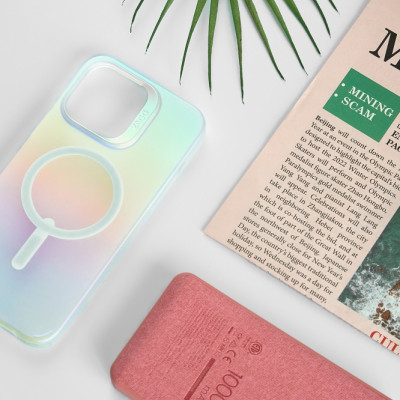 Ốp lưng IP14 series - ZAGG Matte Iridescent Snap - Hàng chính hãng