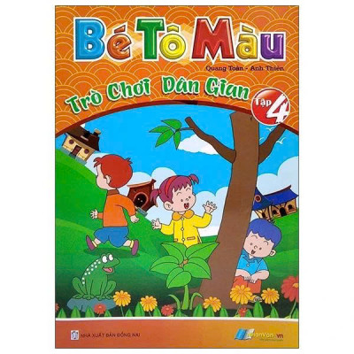 Sách - Bé Tô Màu Trò Chơi Dân Gian - Tập 1 Đến Tập 6