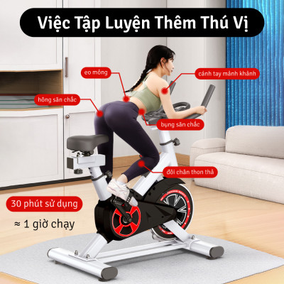 BG-MÀN HÌNH-Xe đạp tập thể thao đa năng trong nhà SPINING BIKE ELITE 03 mới (hàng nhập khẩu)