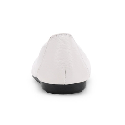 HT7912-13 -14 Giày nữ búp bê Huy Hoàng da bò màu hồng, trắng, kem