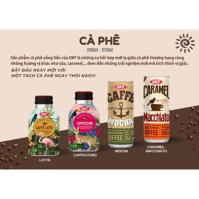 Cà phê Mocha OKF Hàn Quốc 240ML