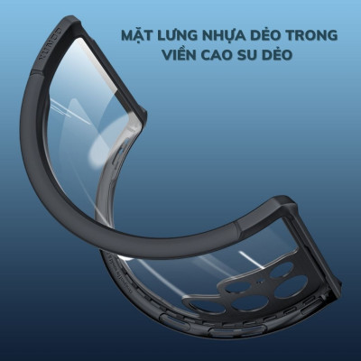 Ốp lưng dành cho Samsung S22 Plus 5G trong suốt chống sốc XUNDD, chống va đập, bảo vệ camera, siêu bền bỉ  - Hàng nhập khẩu