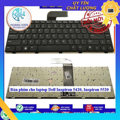Bàn phím cho laptop Dell Inspiron 5420 Inspiron 5520  - Hàng Nhập Khẩu New Seal