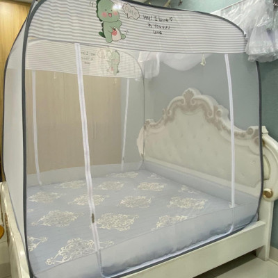 Màn Chụp Đỉnh Vuông Cao Cấp Mộc Miên - Kích thước 1,8mx2m ( Hình thật )