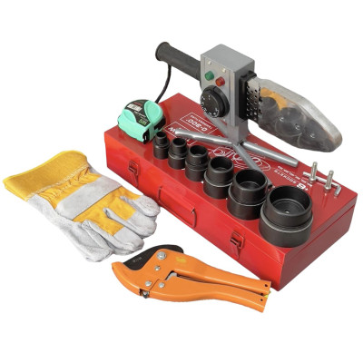 Máy hàn nhiệt ống nước WM-10, dòng sản phẩm cao cấp công suất thực 1000W 3 lỗ,6 đầu hàn 20-63mm