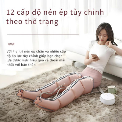 Máy nén ép trị liệu suy giãn tĩnh mạch chân Kachi MK394 - Hàng chính hãng
