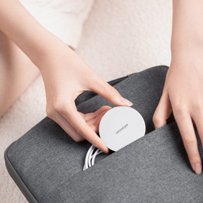 Sạc Không Dây 15W Inostyle Magese Wireless Charger Dành Cho Điện Thoại Của Bạn IMWC100SLV Hàng Chính Hãng