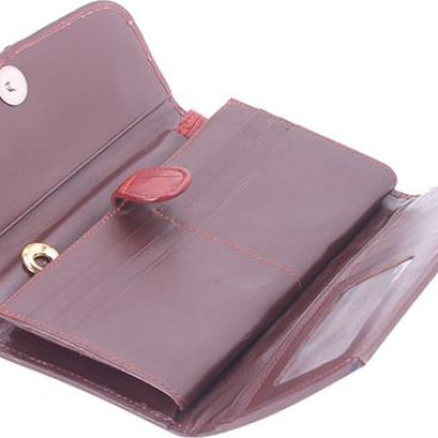 Ví Nữ Huy Hoàng HT3203 (10.5 x 19 cm) - Nâu Đỏ