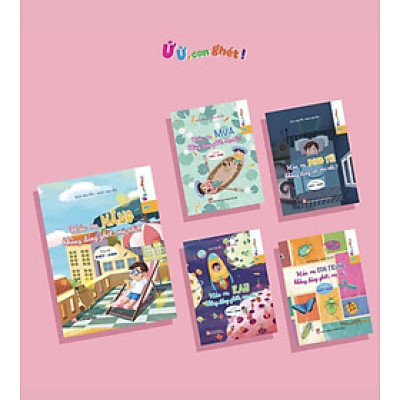 COMBO BỘ SÁCH Ứ Ừ CON GHÉT (SONG NGỮ VIỆT - ANH) (BỘ 5 CUỐN)