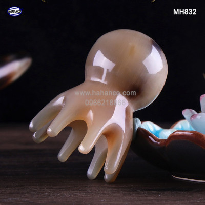 Bạch tuộc Massage đầu bằng sừng (MH832) mát xa giúp lưu thông máu, Chăm sóc sức khỏe