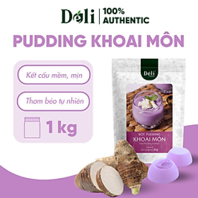 Pudding Khoai môn Déli  - Túi 1Kg