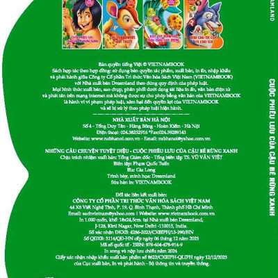 Combo Những Câu Chuyện Tuyệt Vời (4 Quyển): Chú Nai Bambi Thân Thiện + Bảy Chú Dê Con Và Chó Sói + Kiến Tốt Bụng Và Châu Chấu Lười Biến + Cuộc Phiêu Lưu Của Cậu Bé Rừng Xanh 