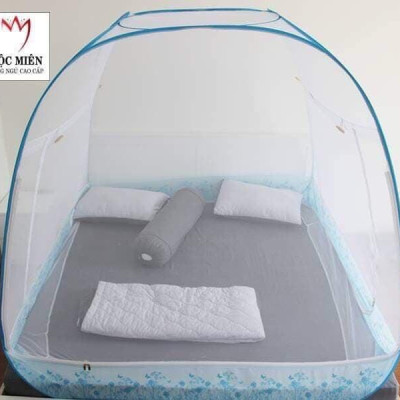 Màn chụp , Mùng chụp cao cấp Mộc Miên - 1,8mx2m ( Hà Nội )