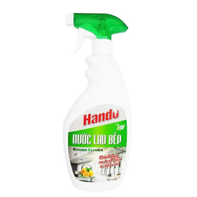 Chai xịt thơm lau nhà bếp tẩy dầu mỡ 500ml