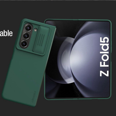 Ốp lưng cho Galaxy Z Fold 5 Nillkin CamShield Silky-hàng chính hãng