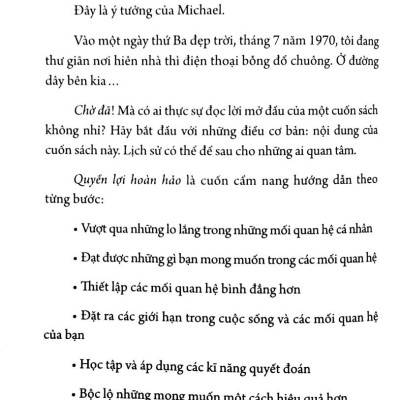 Quyền Lợi Hoàn Hảo