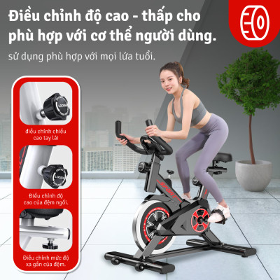 BG-MÀN HÌNH-Xe đạp tập thể thao đa năng trong nhà SPINING BIKE ELITE 03 mới (hàng nhập khẩu)