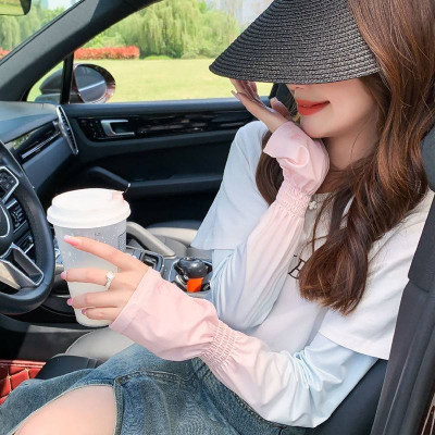 Tay Áo Chống Nắng, Tia Cực Tím Loại Dày Có Chum Tiện Lợi Cho Các Hoạt Động Ngoài Trời