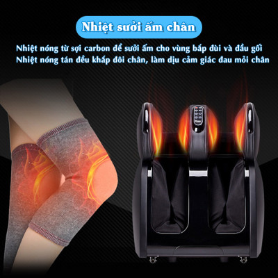 Máy massage bàn chân, bắp chân và đùi Nikio NK-289