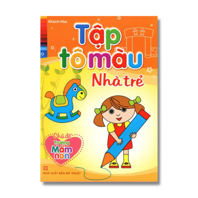 Tập Tô Màu Nhà Trẻ ( Bộ Túi 8 Cuốn)