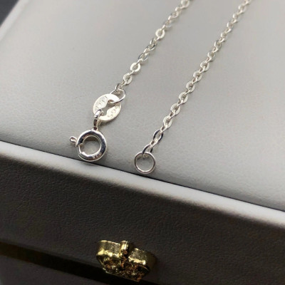 Dây Chuyền Vòng Cổ Nữ Hoa Đính Đá Lấp Lánh BẠC HIỂU MINH DMD472S