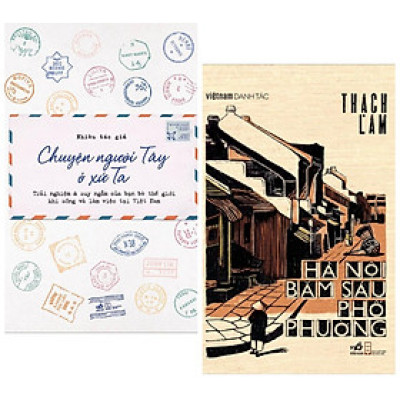 Combo Hà Nội Băm Sáu Phố Phường + Chuyện Người Tây Ở Xứ Ta (Bộ 2 Cuốn Sách Về Những Câu Chuyện Thú Vị Trên Đất Việt / Tặng Kèm Bookmark Happy Life)