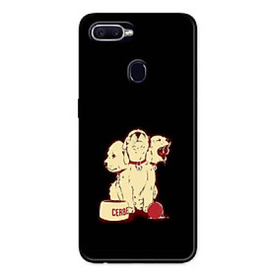 Ốp Lưng in cho Realme 2 Mẫu Chú Cún Ba Đầu - Hàng Chính Hãng