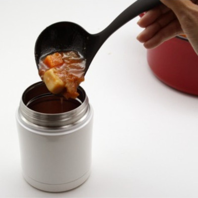 Muôi múc canh Echo Metal, làm từ nylon cao cấp có tráng phủ lớp Ion bạc kháng khuẩn với khả năng chịu nhiệt từ -20℃ ~ 200℃ - nội địa Nhật Bản 